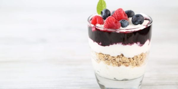 Berry Yogurt Parfait with Granola