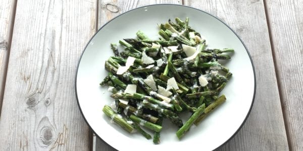 caesar grilled asparagus