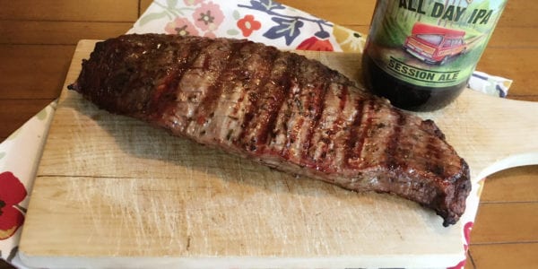 Founders All Day IPA Flank Steak Marinade