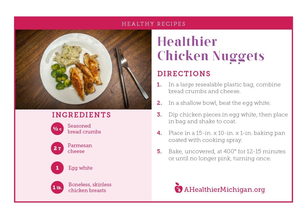Healthier Chicken Niggets