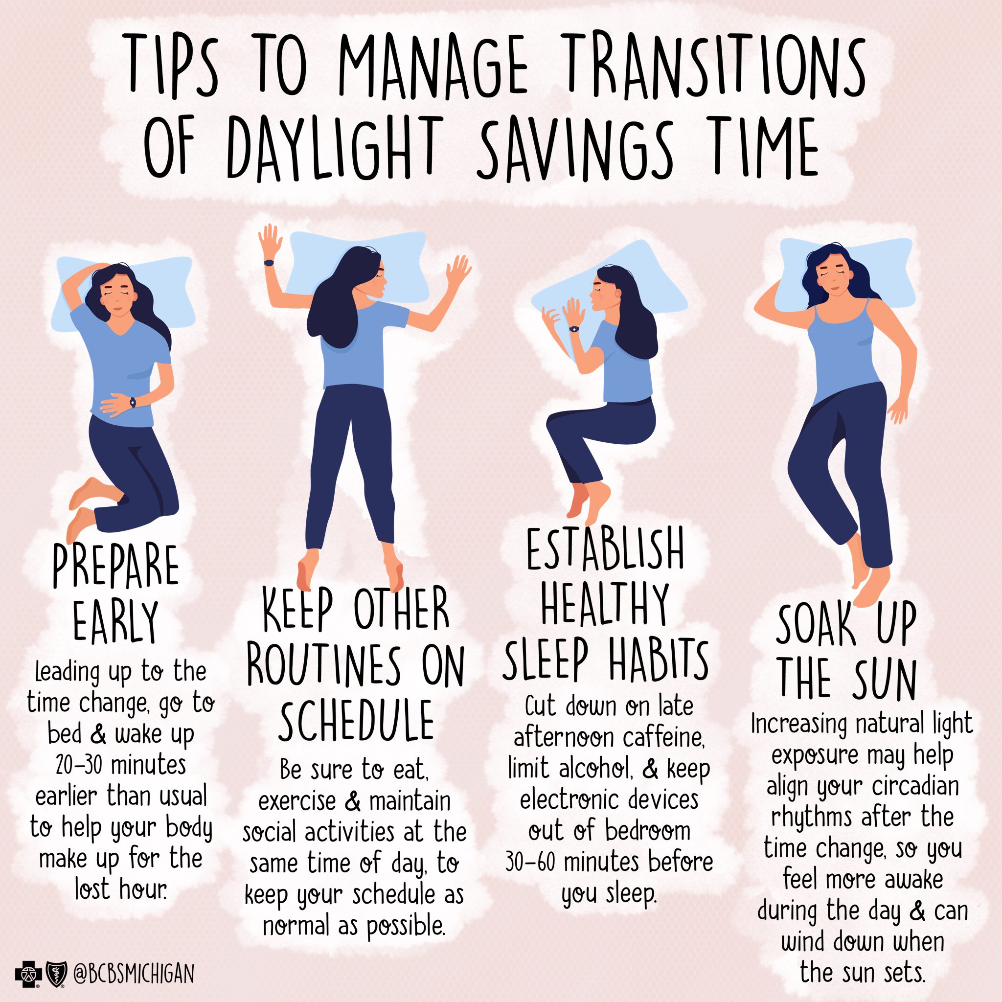 Daylight saving time transition tips