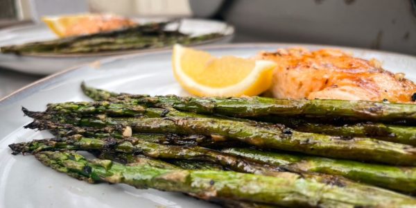 glazed asparagus